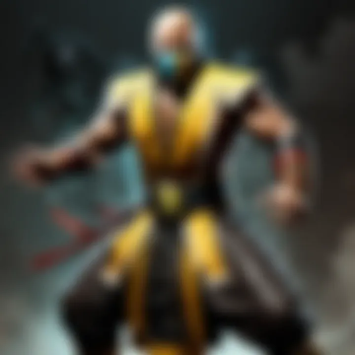 Legendary Characters of Mortal Kombat Shaolin Monks