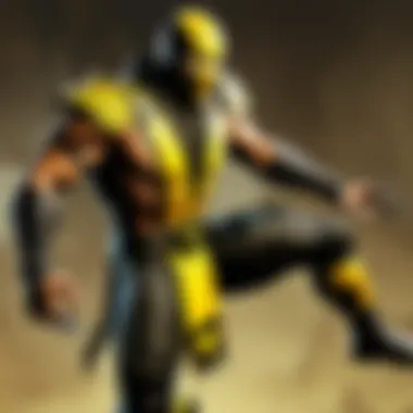 Legendary Scorpion Character in Mortal Kombat