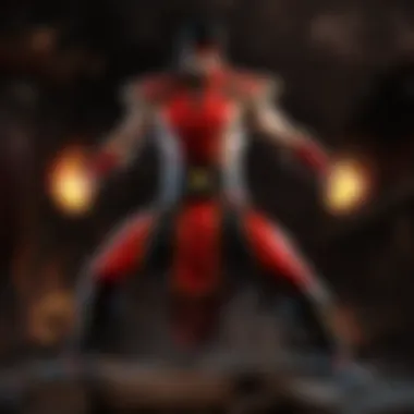 Liu Kang showcasing his fiery fighting style in Mortal Kombat X