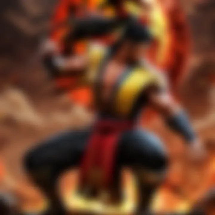 Liu Kang's Dragon Transformation