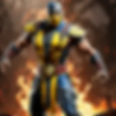 Fierce warrior in Mortal Kombat 11