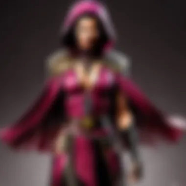 Mileena's Regal Tassel Adornments