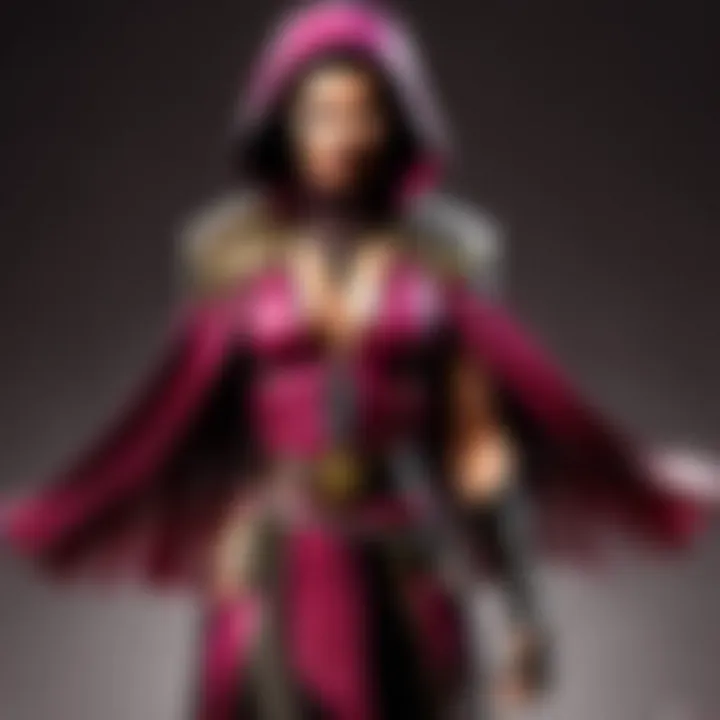 Mileena's Regal Tassel Adornments