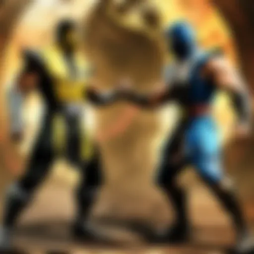 Monumental clash between iconic Mortal Kombat characters