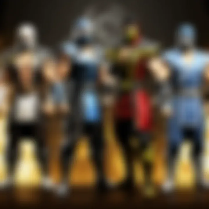 Evolution of Mortal Kombat Characters