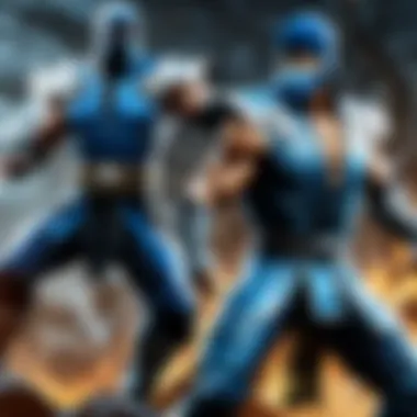 Epic Showdown - Sub-Zero vs. Raiden