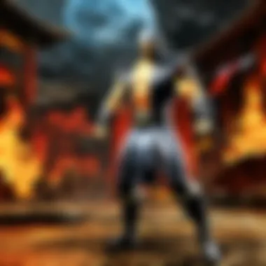 Fierce warrior in Mortal Kombat Armageddon on PS3