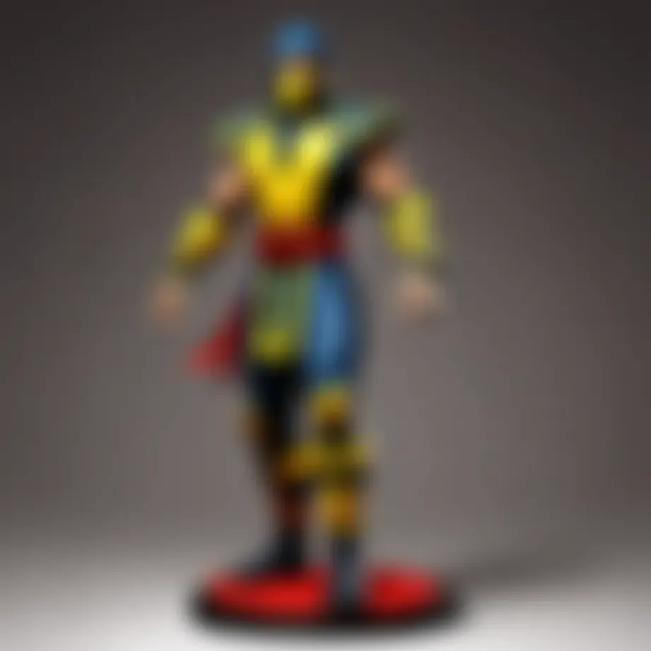 Mortal Kombat Character Cake Topper