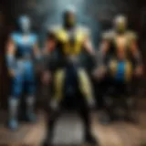 Mortal Kombat Character Portraits