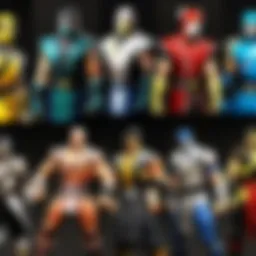 Mortal Kombat Character Selection Screen