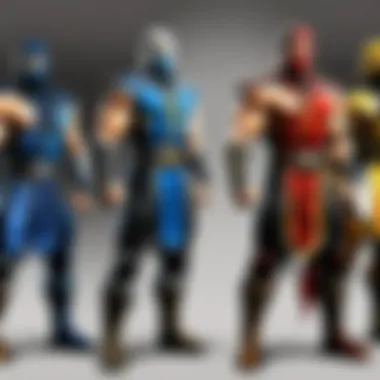 Mortal Kombat Character Showcase