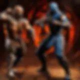 Mortal Kombat character showcasing powerful special moves