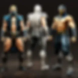 Mortal Kombat Characters in Epic Battle