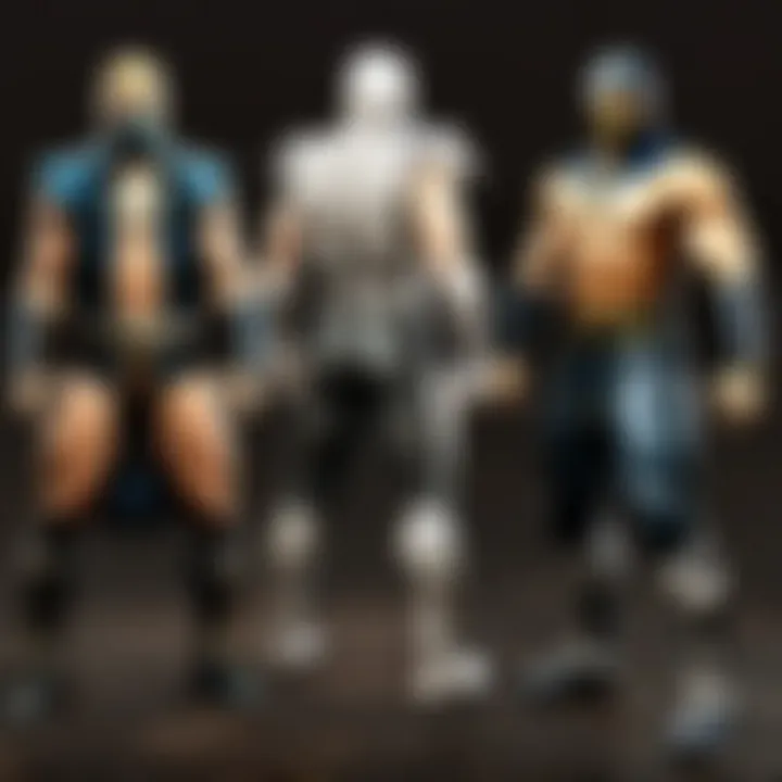 Mortal Kombat Characters in Epic Battle