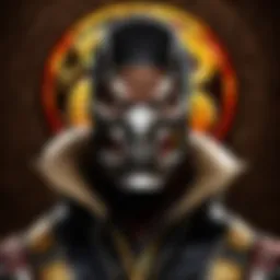 Icons of Mortal Kombat characters