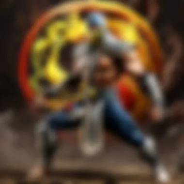 Fierce battle between iconic Mortal Kombat characters