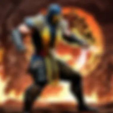 Combat Scene in Mortal Kombat PC Game