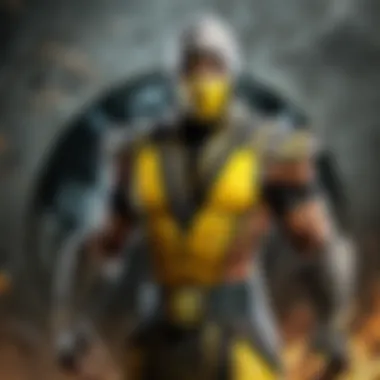 Detailed Character Model in Mortal Kombat 11