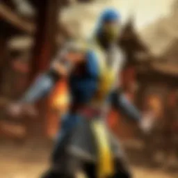 Dynamic martial arts combat in Mortal Kombat