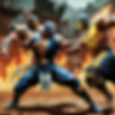 Epic Clash of Two Iconic Mortal Kombat Characters