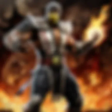 Mortal Kombat gameplay showcasing intense combat