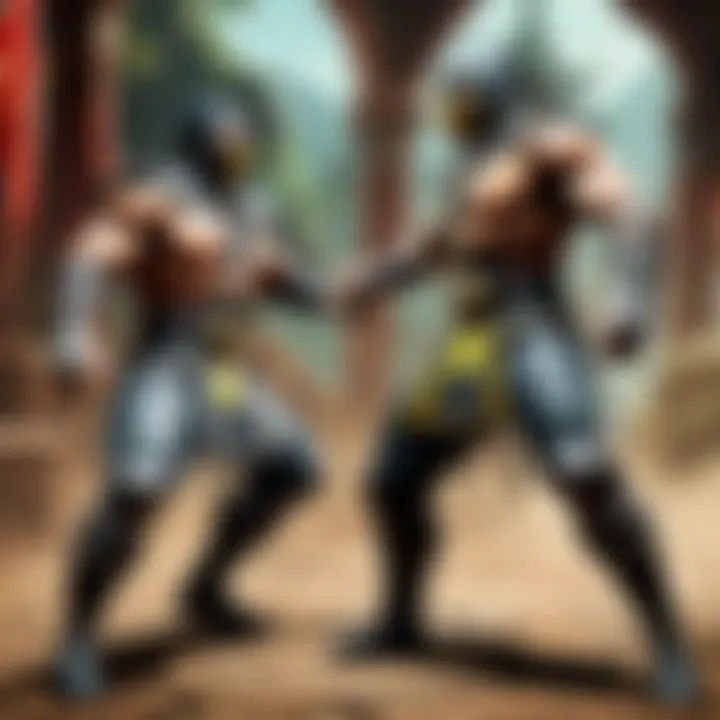 Mortal Kombat gameplay showcasing intricate combat moves