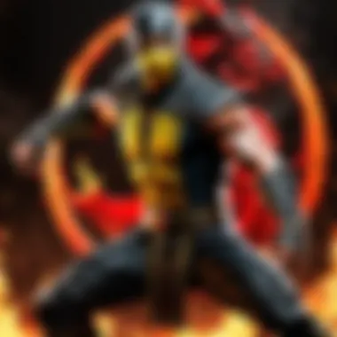 Detailed portrayal of iconic Mortal Kombat fatalities