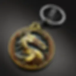 Unique Mortal Kombat Keychain Design