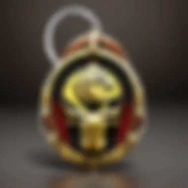 Collectible Mortal Kombat Keychain Display