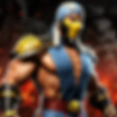 Mortal Kombat Legendary Characters Collage