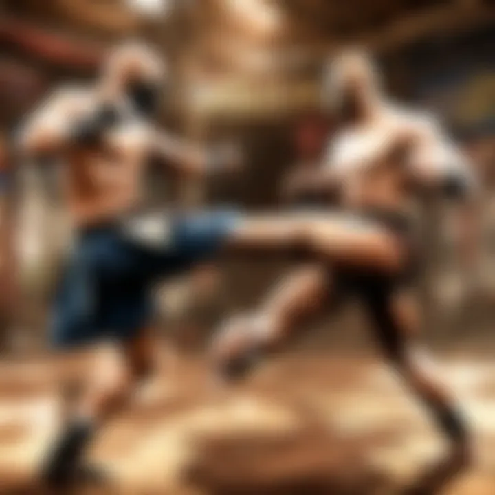 Strategic gameplay showcasing Muay Thai influence in Mortal Kombat