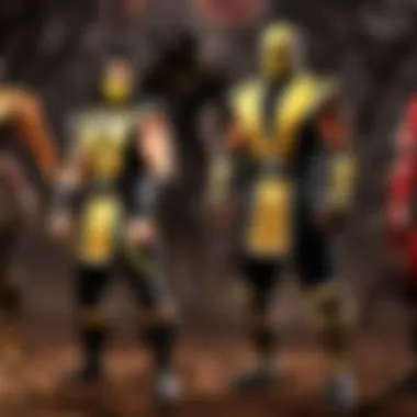 A visual representation of the narrative depth in the Mortal Kombat storyline.