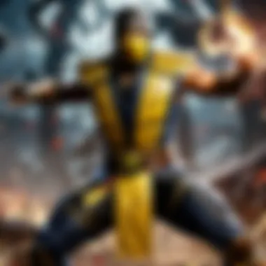 Fierce combatant in Mortal Kombat 11 on Nintendo Switch