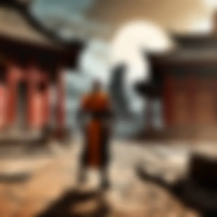 Mystical Shaolin Temple Setting