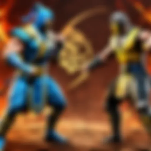 Mortal Kombat Showdown: Intense Battle Between Fierce Opponents