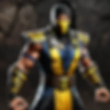 Strategic character selection in Mortal Kombat game