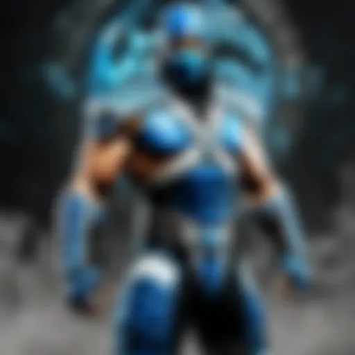 Mortal Kombat Character Sub-Zero Concept Art