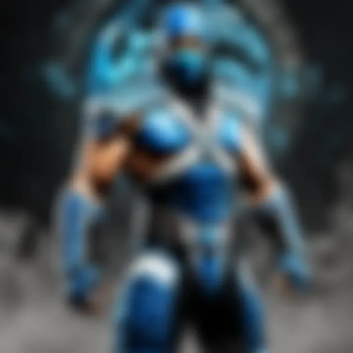 Mortal Kombat Character Sub-Zero Concept Art