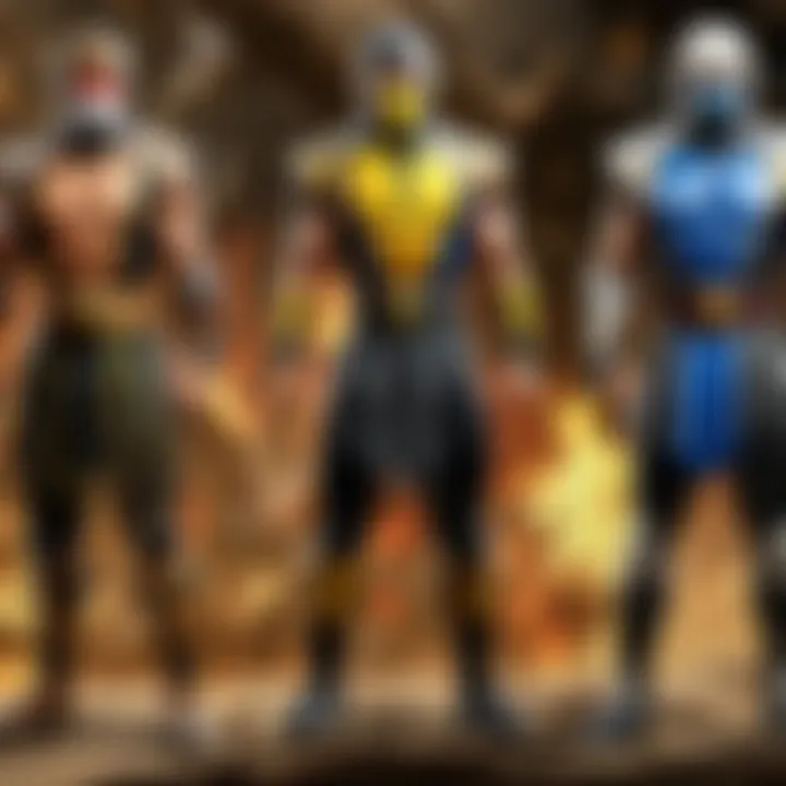 Fierce competition among Mortal Kombat 11 characters