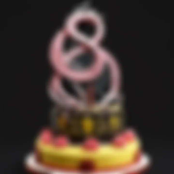 Mortal Kombat Weapon Cake Topper