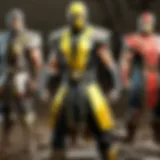 Mortal Kombat 11 Xbox Character Selection