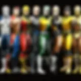 Mortal Kombat 9 character selection screen