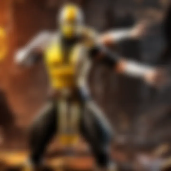 Fierce combatant in Mortal Kombat 11