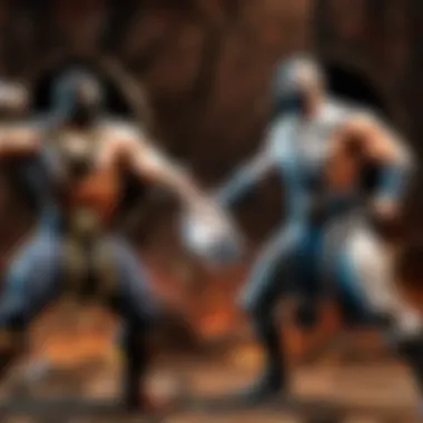 Epic Battle Scene in Mortal Kombat Universe