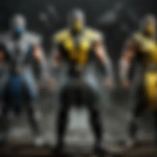 Mortal Kombat XL Character Selection Screen