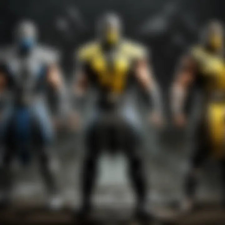 Mortal Kombat XL Character Selection Screen