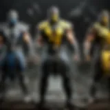 The Diverse Characters of Mortal Kombat XL Mortal Kombat XL Character Selection Screen