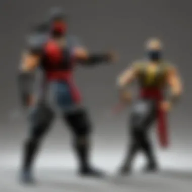 Ninja Battle Mortal Kombat Action Figure