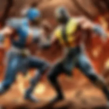 Powerful special moves in Mortal Kombat mobile game