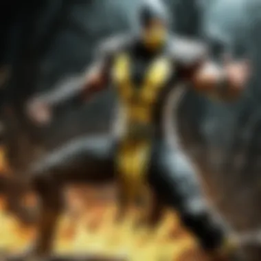 Powerful character in Mortal Kombat X Mobile